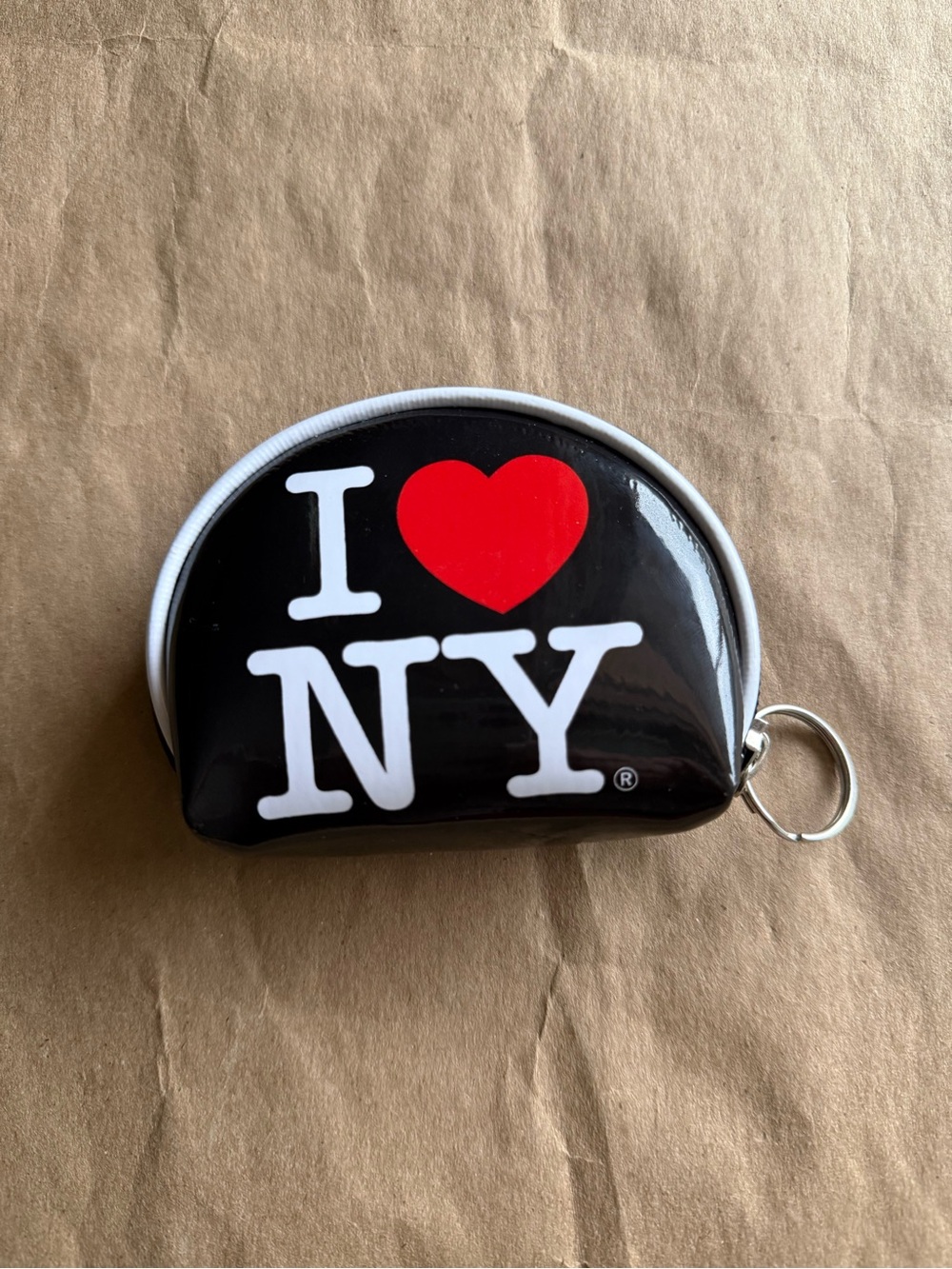 I Love NY Black Coin Pouch